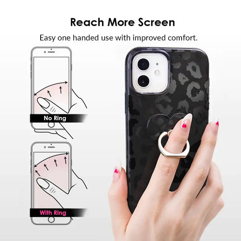 Key Lime Leopard Phone Ring