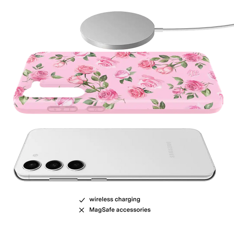 Baby Pink Roses Samsung Case