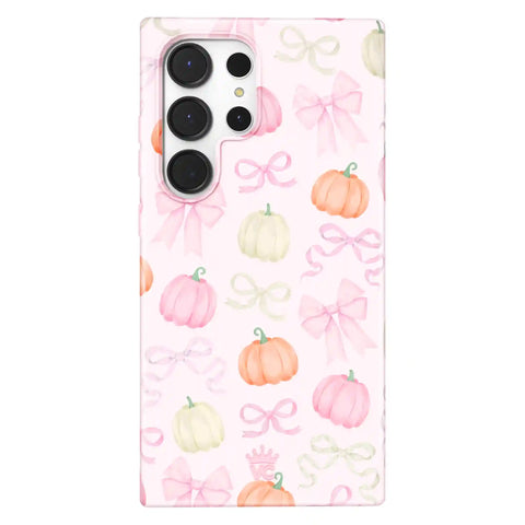 Pink Pumpkin Princess Samsung Case