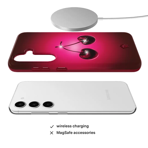 Black Cherry Crystal Samsung Case