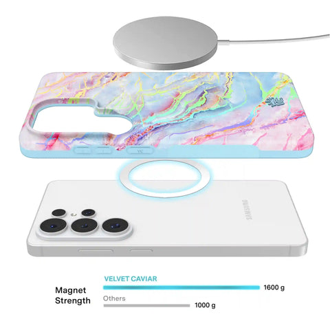 Holo Moonstone Marble Samsung Galaxy Case