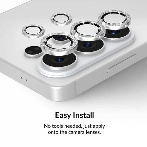 Crystal Glam Camera Lens Protector for Samsung