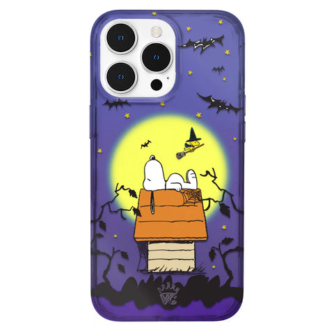 Snoopy Midnight Moon iPhone Case