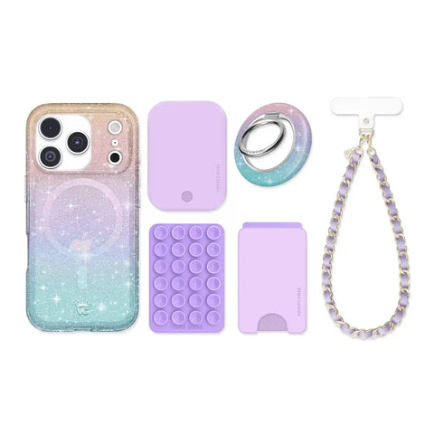 Ombre Stardust iPhone Bundle Set
