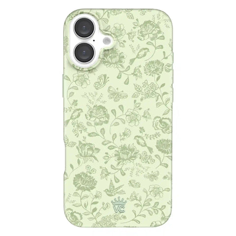 Storybook Sage Floral iPhone Case