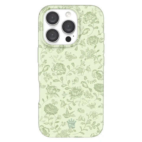 Storybook Sage Floral iPhone Case