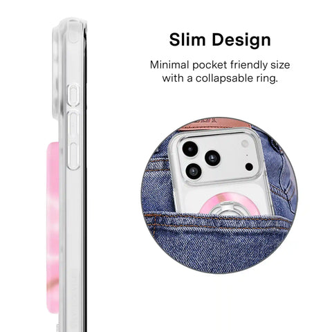 Strawberry Swirl MagSafe Grip Ring