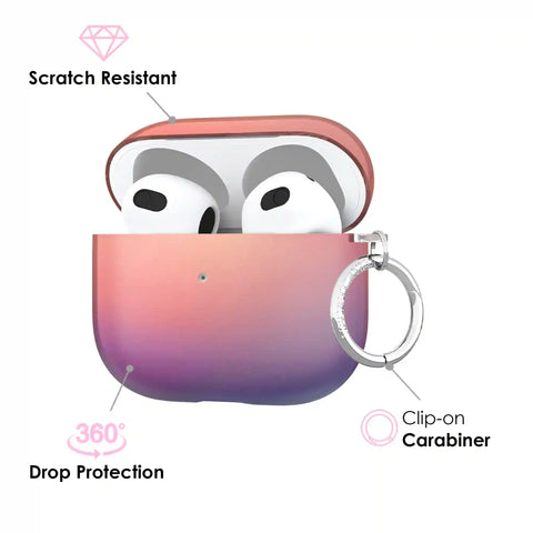 Sunset Glow Aura AirPod Case