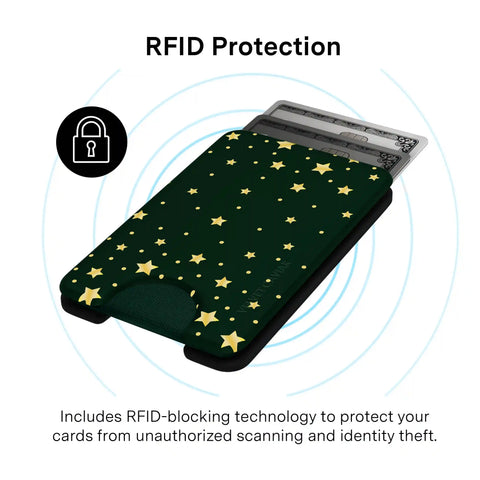 Evergreen Stars MagSafe Wallet