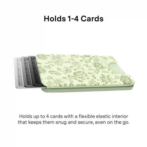 Storybook Sage Floral MagSafe Wallet