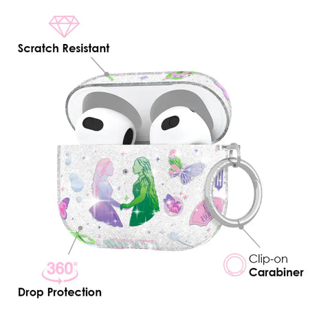 Wicked For Good Glitter AirPod Case