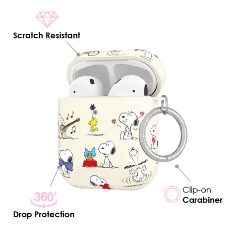 Snoopy Moods AirPod Case