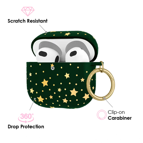 Evergreen Stars AirPod Case