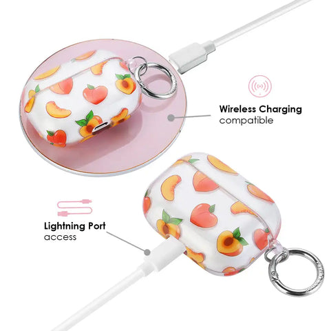 Peachy Airpods Case