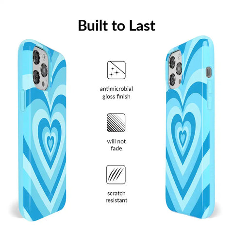 Blue Sweethearts iPhone Case
