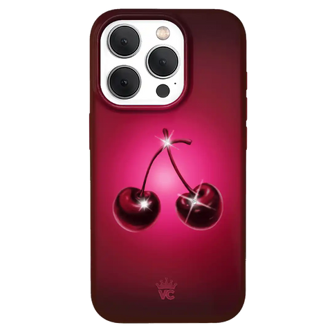 Black Cherry Crystal iPhone Case