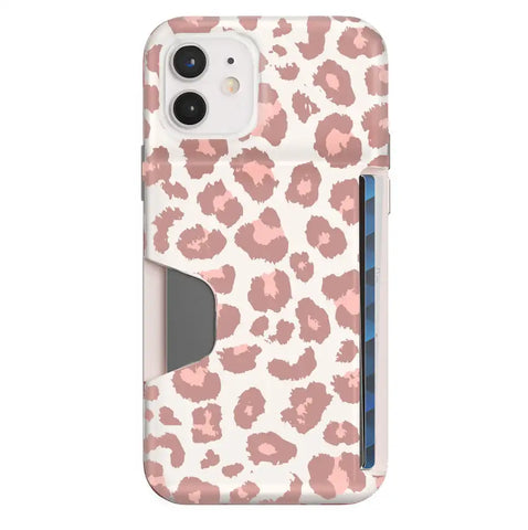 Blush Leopard iPhone Wallet Case