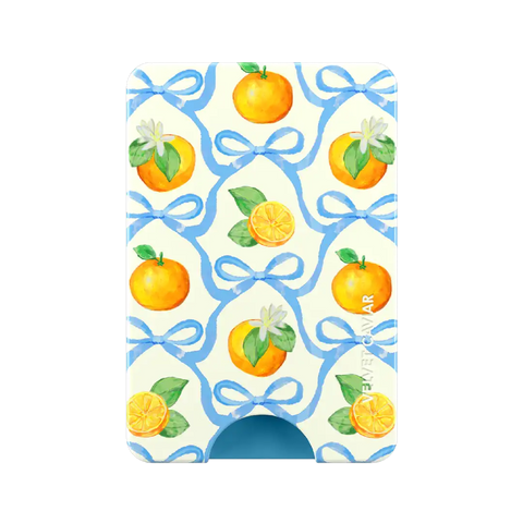 Orange Blossom MagSafe Wallet