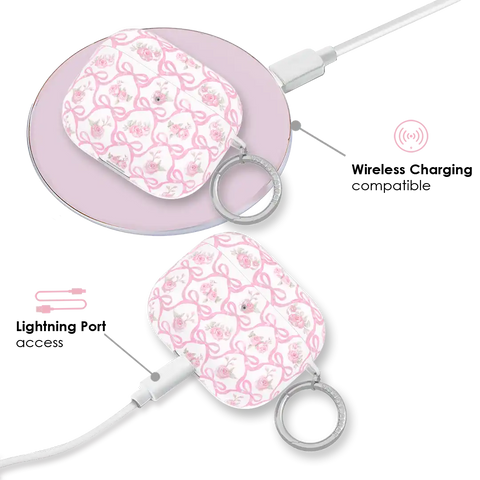 Lovely Pink Bows AirPod Case