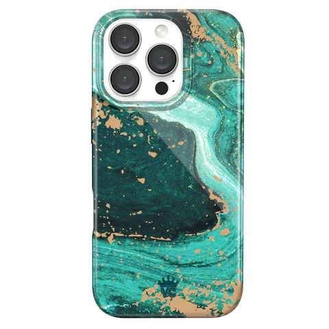 Emerald Marble iPhone Case