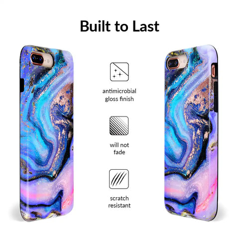 Galaxy Glitter iPhone Case