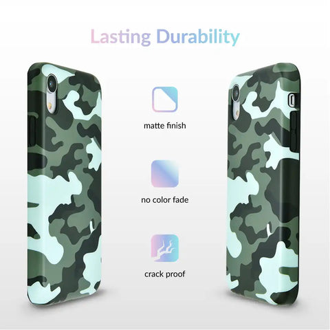 Green Camo iPhone Case