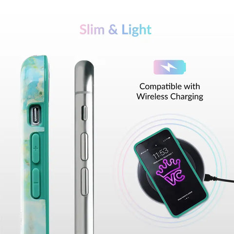 Jade Marble iPhone Case