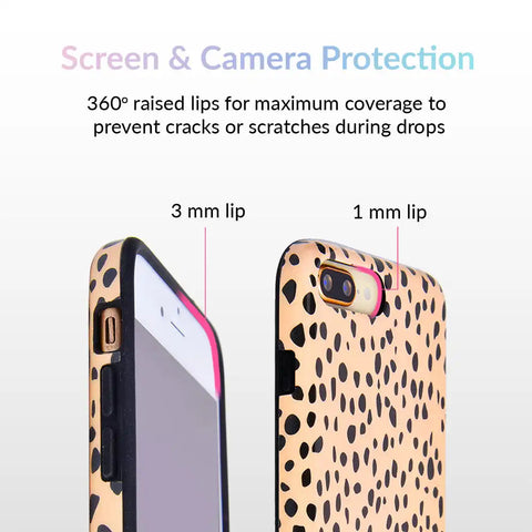 Spotted Nude Cheetah iPhone Case