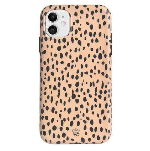 Spotted Nude Cheetah iPhone Case