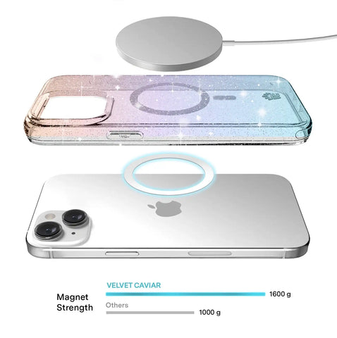 Ombre Stardust Glitter iPhone Case