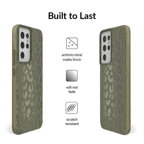 Olive Leopard Samsung Case