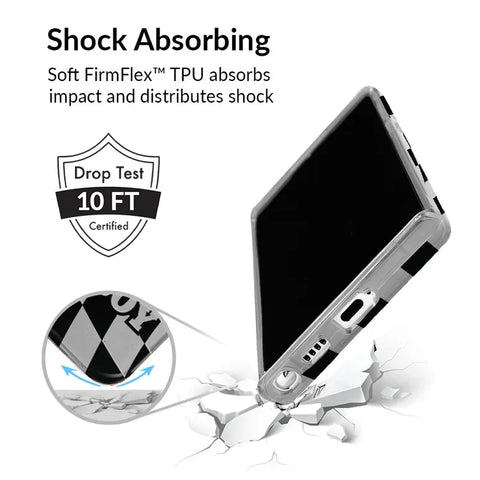 Playboy Checkmate Clear Samsung Case