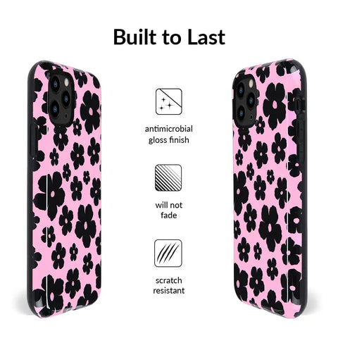 Pink Le Fleur iPhone Case
