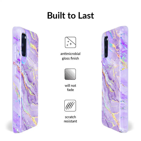 Purple Holo Moonstone Samsung Case