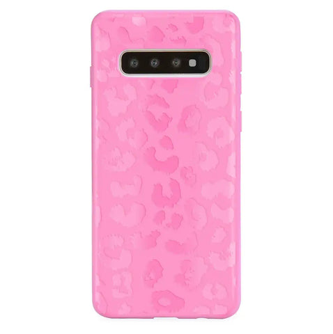 Hot Pink Leopard Samsung Case