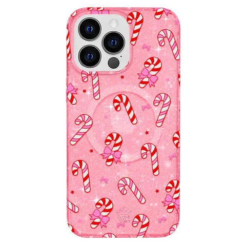 Pink Peppermint Princess iPhone Case