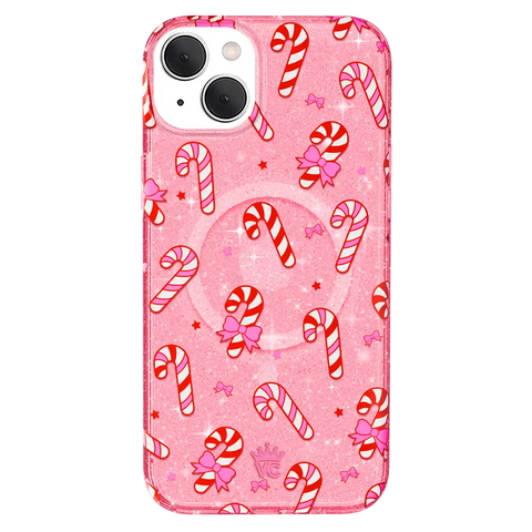 Pink Peppermint Princess iPhone Case