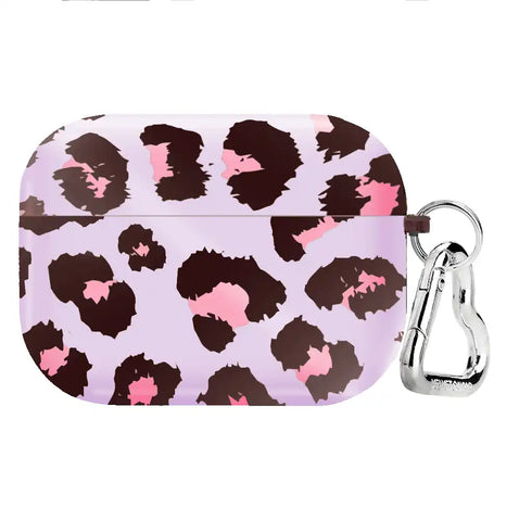 Purrfect Pink Leopard AirPod Case
