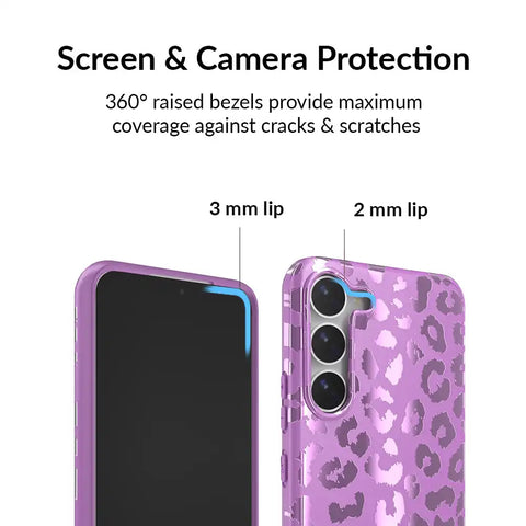 Amethyst Leopard Samsung Case