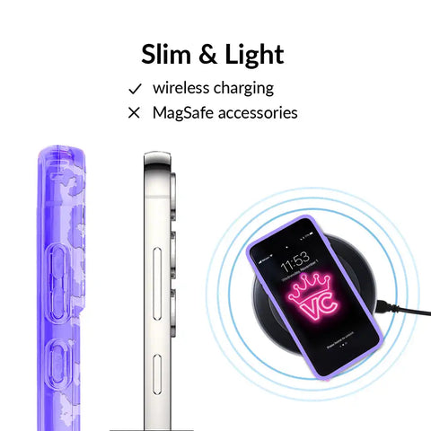 Electric Purple Leopard Samsung Case