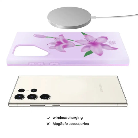 Love Spell Lily Floral Samsung Case