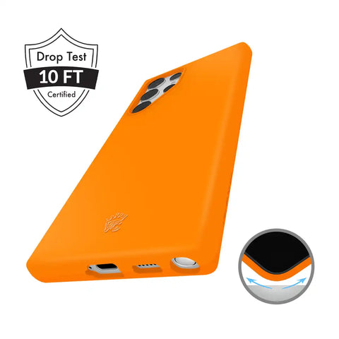 Pumpkin Spice Orange Samsung Case