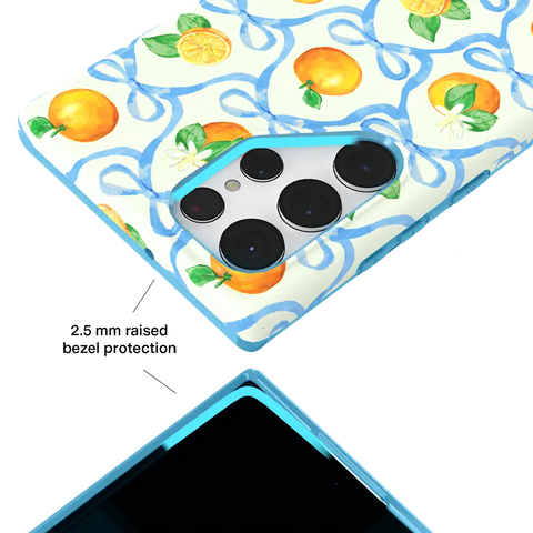 Orange Blossom Samsung Case