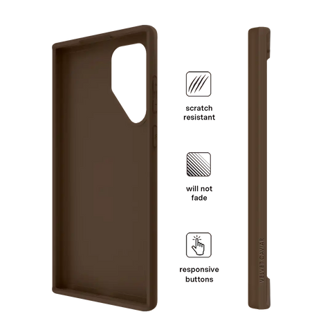 Espresso Brown Samsung Case