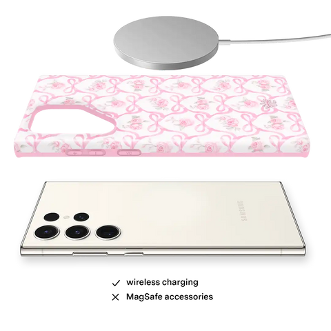 Lovely Pink Bows Samsung Case
