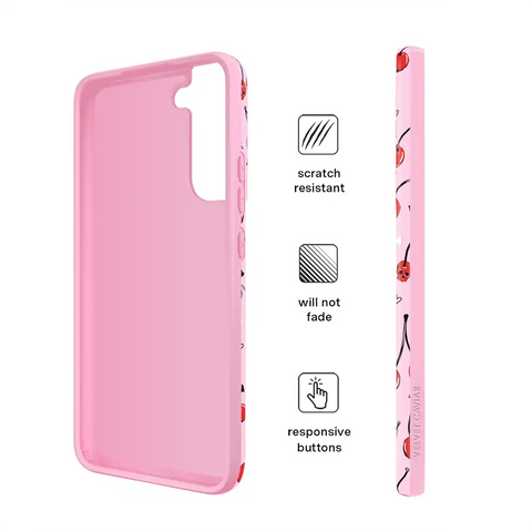 Sour Cherry Skulls Samsung Case