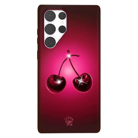 Black Cherry Crystal Samsung Case
