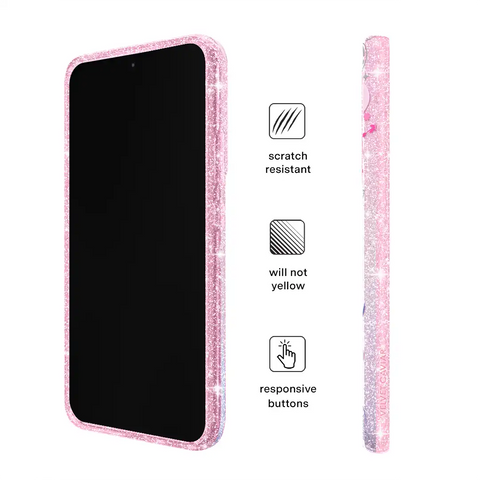 Wicked Glinda’s Bubble Glitter Samsung Case
