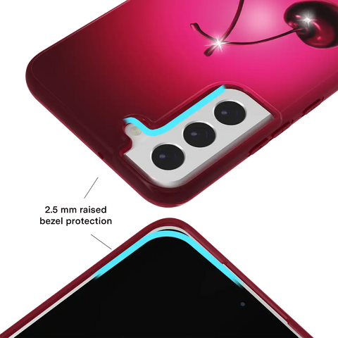 Black Cherry Crystal Samsung Case