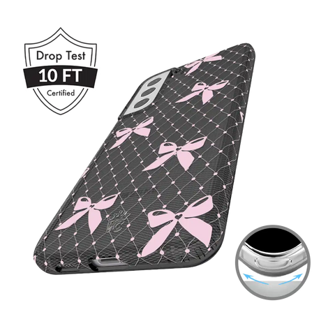 Lacy Pink Bows Samsung Case